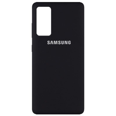 Накладка Silicone Cover Full для Samsung A025 (A02s-2021) Black