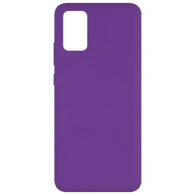 Накладка Silicone Cover Full для Samsung A022 (A02-2021) Purple