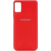 Накладка Silicone Cover Full для Samsung A022 (A02-2021) Red