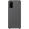 Накладка Silicone Cover для Samsung G975 (S10 Plus) Silky&Soft Touch Light Grey