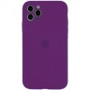 Накладка Silicone Case Full Camera Protective для iPhone 12 Pro Max Purple