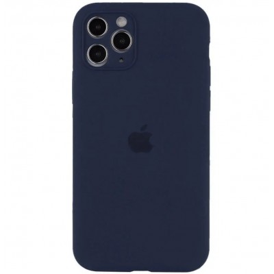 Накладка Silicone Case Full Camera Protective для iPhone 12 Pro Max Deep Navy