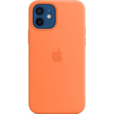Накладка Silicone Case Full для iPhone 12 Pro12 (6.1) Kumquat