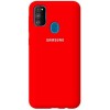 Накладка Matte Soft Case для Samsung M307 (M30s 2019) Red