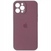 Накладка Silicone Case Full Camera Protective для iPhone 12 Pro12 Lilac Pride