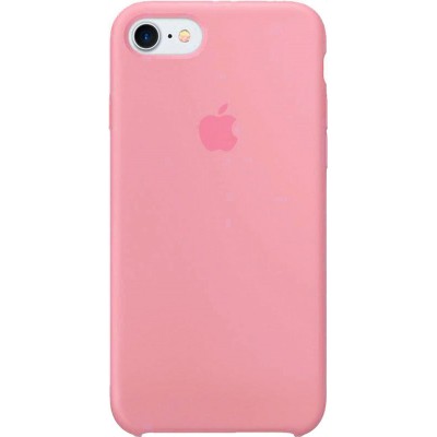 Накладка Silicone Case для iPhone 7/8 Light Pink