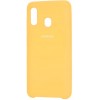 Накладка Silicone Cover для Samsung A305/A205 Silky&Soft Touch Yellow