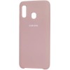Накладка Silicone Cover для Samsung A305/A205 Silky&Soft Touch Pink Sand