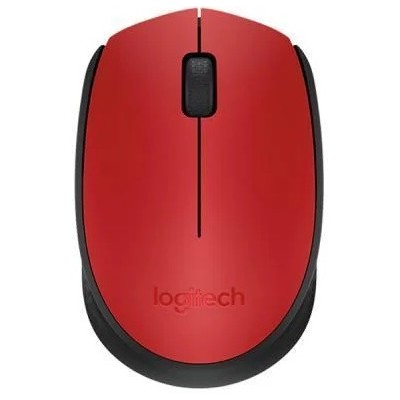 Мышка безпровідна Logitech M171 (910-004641) Red-Black
