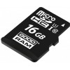 Карта памяті MicroSDHC 16GB UHS-I Class 10 Goodram + SD-adapter (M1AA-0160R12)
