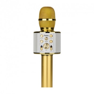 Мікрофон Karaoke Hoco BK 3 Gold