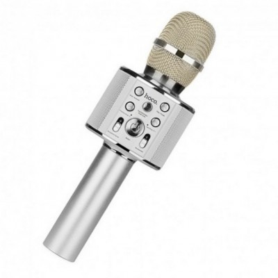 Мікрофон Karaoke Hoco BK 3 Silver