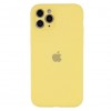 Накладка Silicone Case Full Camera для iPhone 13 Pro Max Mellow Yellow