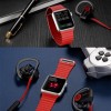 Ремінець Apple Watch LITCHI Leather 3840mm Red