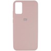 Накладка Silicone Cover Full для Xiaomi Poco M3 Pink Sand