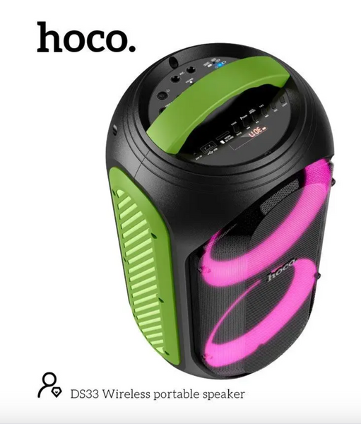 Портативна колонка Hoco DS33 Black 50114 фото
