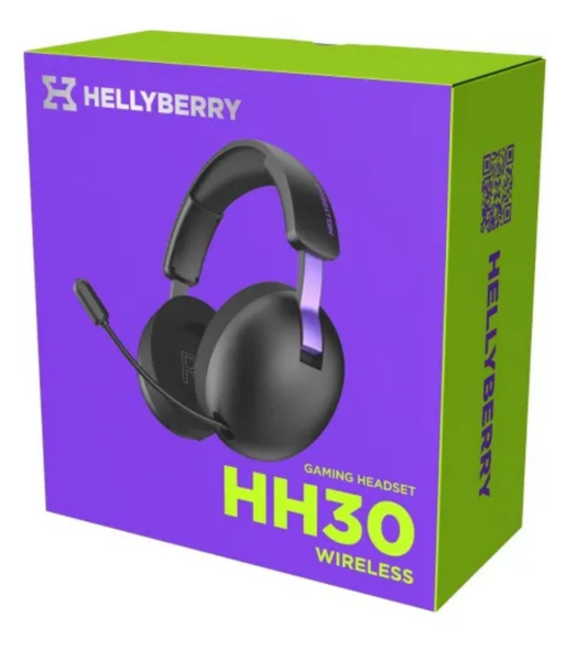Навушники ігрові Hator Hellyberry HH30 Black/Violet 55210 фото