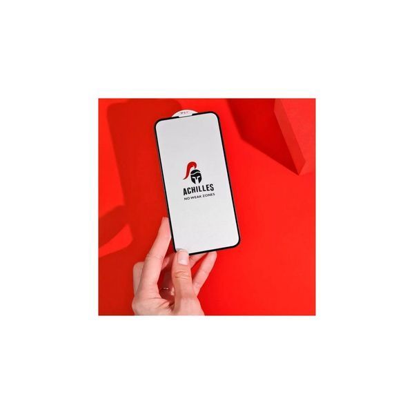 Захисне скло ACHILLES Iphone 11XR Black 36299 фото