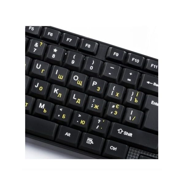 Клавіатура Piko KB-005 Ukr Black (1283126472459) 45135 фото