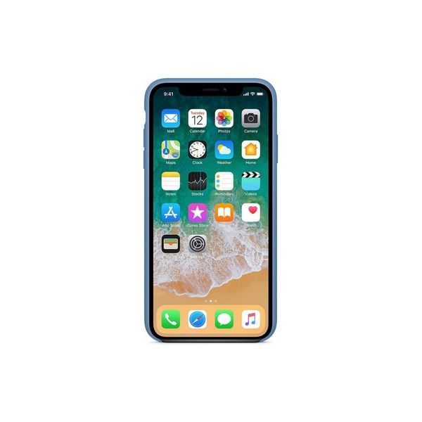 Накладка Silicone Case для iPhone XS Max Blue 20505 фото