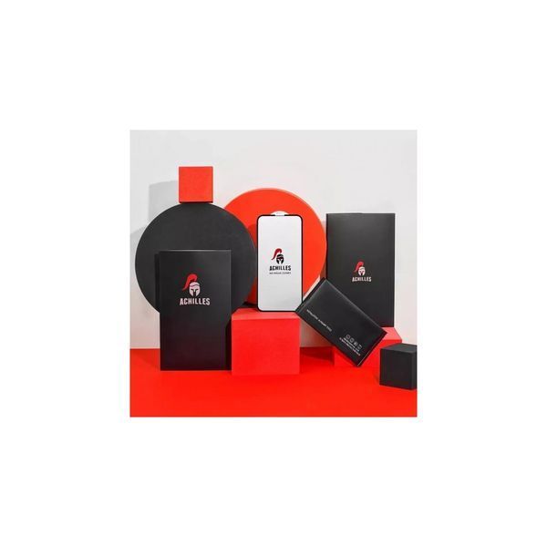Захисне скло ACHILLES Iphone 11XR Black 36299 фото