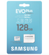 Карта пам'яті + адаптер Samsung EVO Plus 160 MB/s 128GB 47706 фото 3