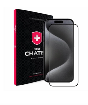 Захисне скло NEU Chatel iPhone 17/17 Pro/16 Pro Privacy Black 53541 фото
