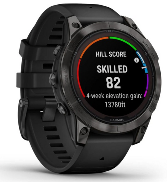 Garmin Fenix 7 Pro Sapphire Solar Carbon G. DLC Tit. with Black Band (010-02777-11) 45910 фото