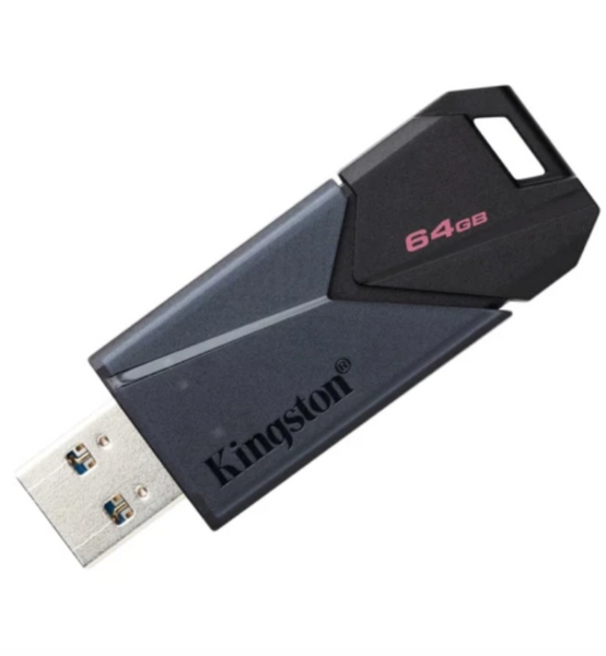 Флеш память USB3.2 64GB Kingston DataTraveler Exodia Onyx 48714 фото