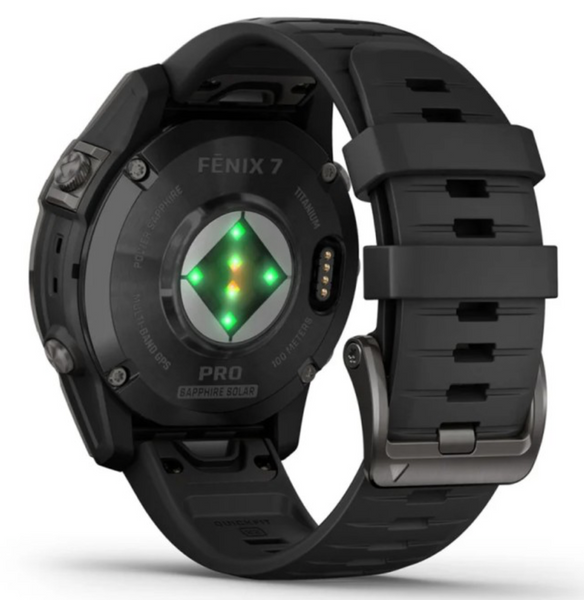 Garmin Fenix 7 Pro Sapphire Solar Carbon G. DLC Tit. with Black Band (010-02777-11) 45910 фото