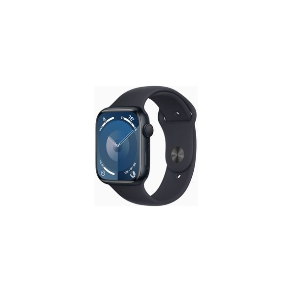 Apple Watch Series 9 GPS 45mm Midnight Aluminum Case w. Midnight S. Band - ML (MR9A3) 42038 фото