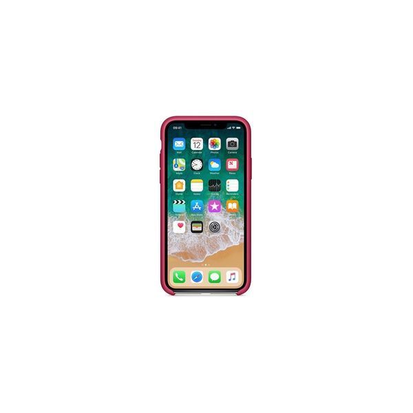Накладка Silicone Case для iPhone X/XS Bordo 22778 фото