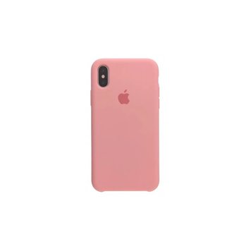 Накладка Silicone Case для iPhone X/XS Light Pink 18337 фото