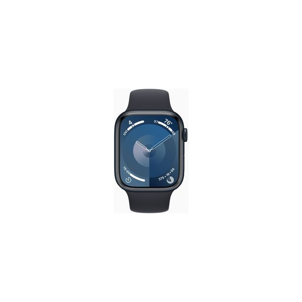 Apple Watch Series 9 GPS 45mm Midnight Aluminum Case w. Midnight S. Band - SM (MR993) 42418 фото