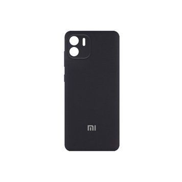 Накладка Silicone Cover Full для Xiaomi Redmi A1 Black 37528 фото