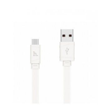 Кабель USB HOCO X5 BAMBOO TYPE-C White 45593 фото