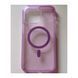 Накладка Case MagSafel для iPhone 14 Pro Max TransperentPlumPink 43345 фото 2