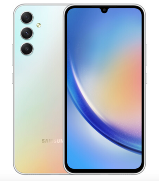 Samsung Galaxy A34 5G 6/128GB Silver Вживаний Б/В (Стан 5-) 50117 фото