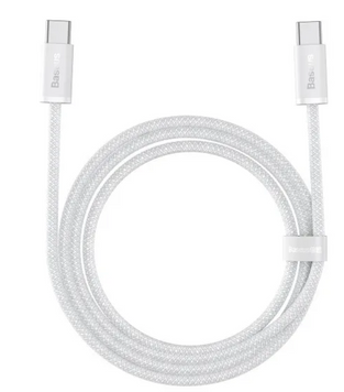 Кабель Type-C/Type-C Baseus Dynamyc Series Fast Charging 100W 2m White 47366 фото