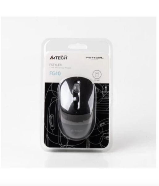 Мишка безпровідна A4Tech FG10 Gray USB 49613 фото