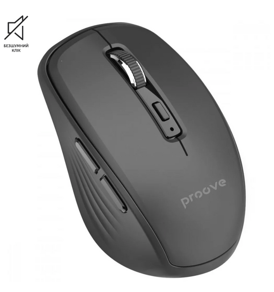 Мишка бездротова Proove Click Black 53253 фото