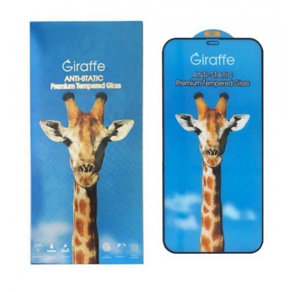 Захисне скло Giraffe Anti-static Glass iPhone 15 Pro Max Black 44780 фото