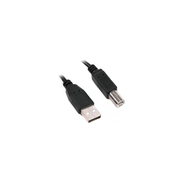 Кабель Maxxter USB - USB Type-B V 2.0 (MM), 3 м, чорний (U-AMBM-10) 44029 фото