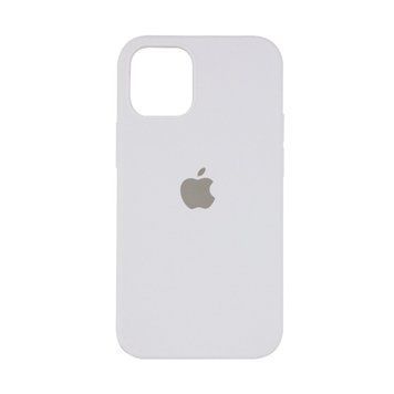 Накладка Silicone Case Full для iPhone 15 White 42112 фото