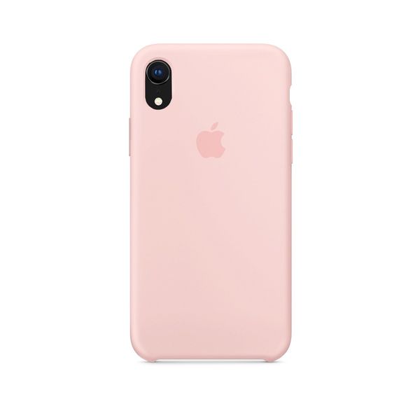 Накладка Silicone Case для iPhone XR Light Pink 22110 фото