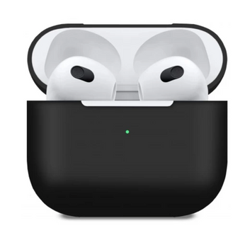 Чохол AirPods 3 Silicone Black 51943 фото