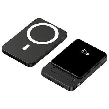 Додатковий акумулятор A77 MagSafe 22.5W 10000 mAh Black 48391 фото