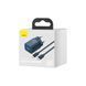 Адаптер мережевий Baseus GaN5 20W Mini Blue 40789 фото 3
