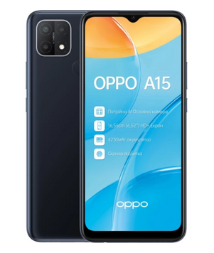 OPPO A15 2/32GB Dynamic Black Вживаний  Б/В (Стан 4+) 52628 фото