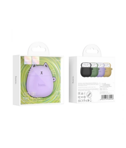 Навушники Hoco EW45 Magic Cat Lilac 42937 фото